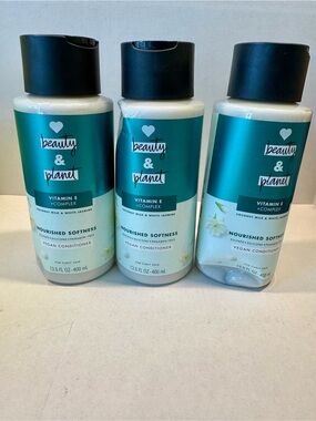 Love Beauty & Planet Nourished Softness Vegan Conditioner - 3pk